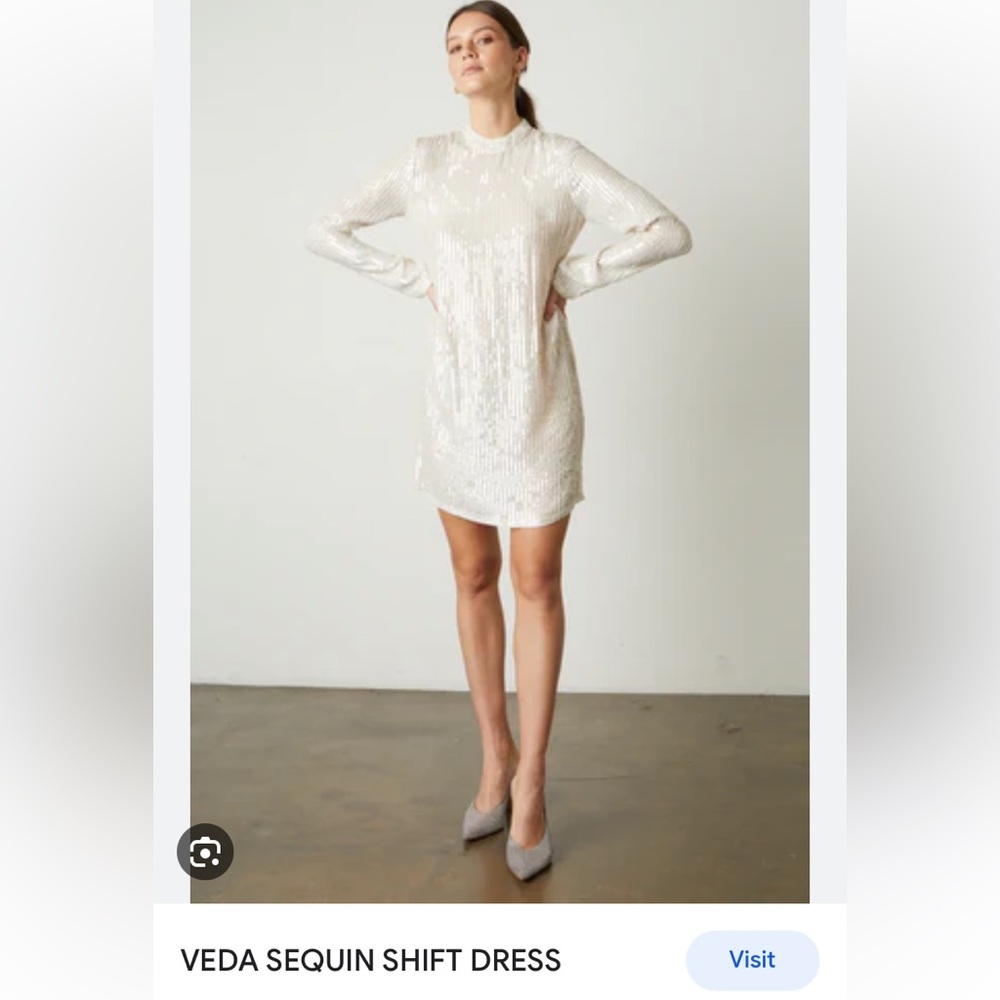 NWT Velvet by Graham & Spencer Veda Sequin Dress